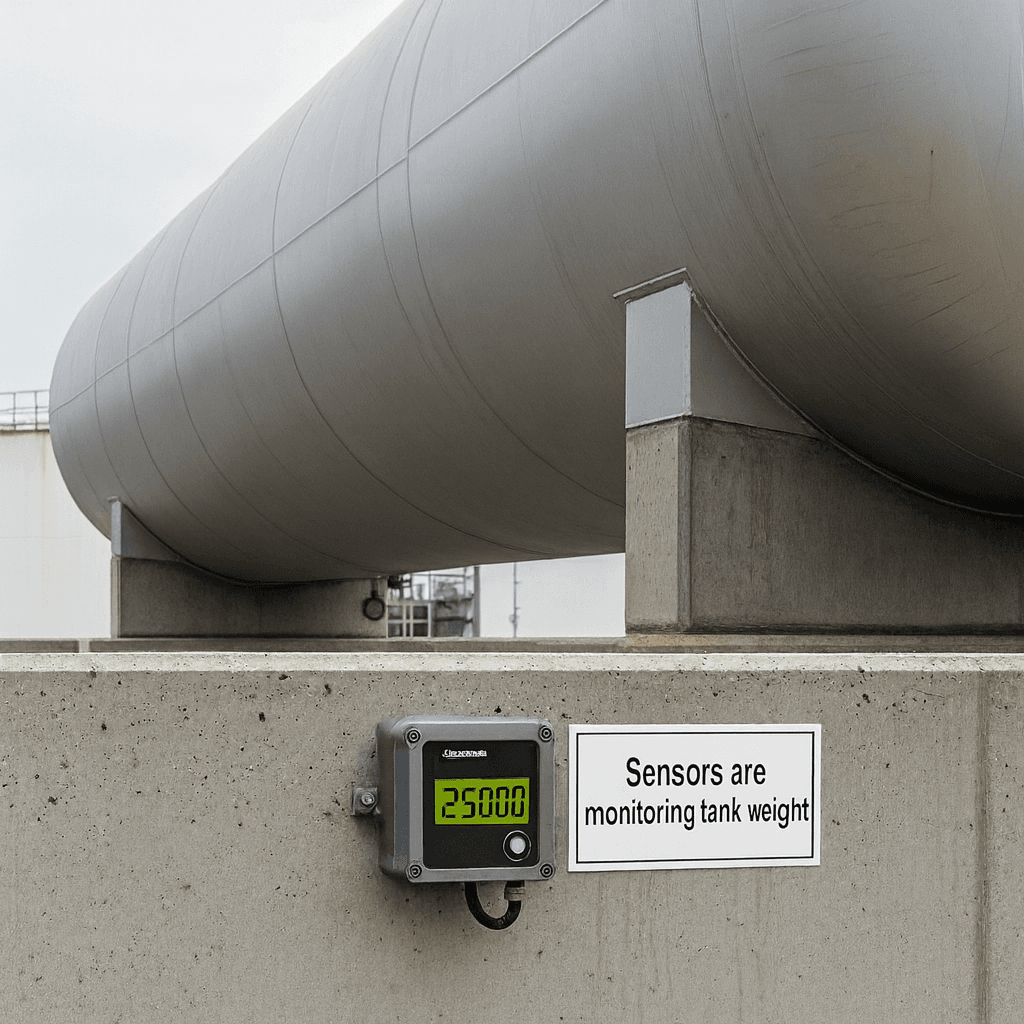 Auto Guaging Monitoring System For Lpg Storage Tank (Complete)